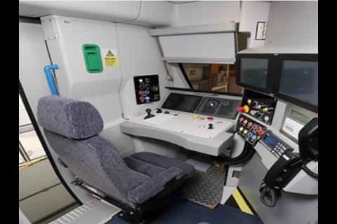 The emergency egress door requires the driver’s seat to be on the left of the cab rather than central, and some instruments can be swung inwards.